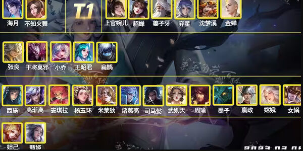 王者荣耀中路英雄排行榜-王者荣耀中单英雄排名最新