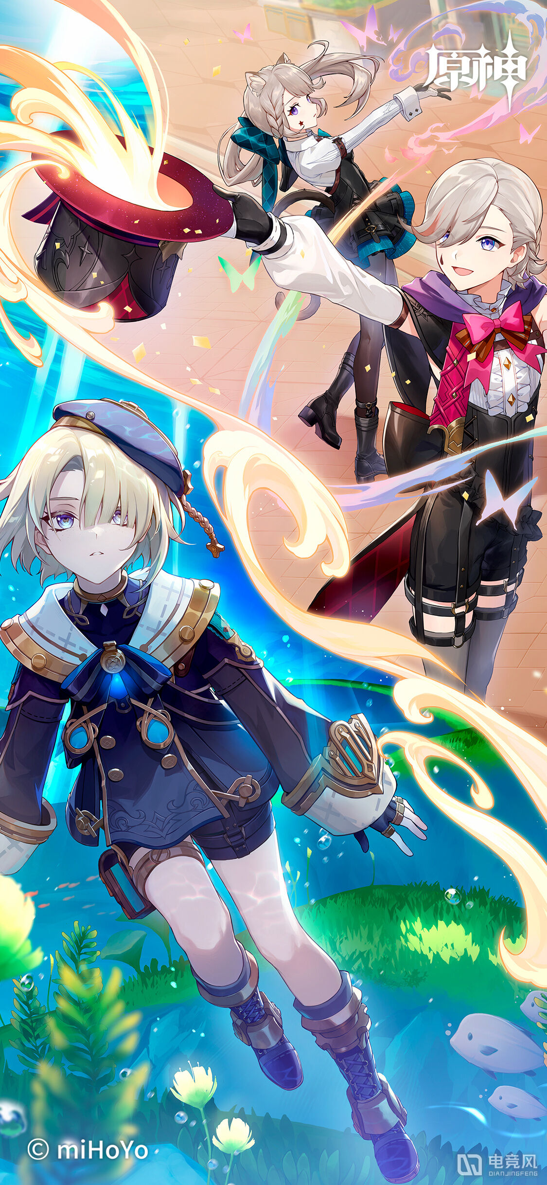 原神4.0版本游戏宣传图的电脑和手机壁纸-原神4.0版本前瞻&先行展示页壁纸