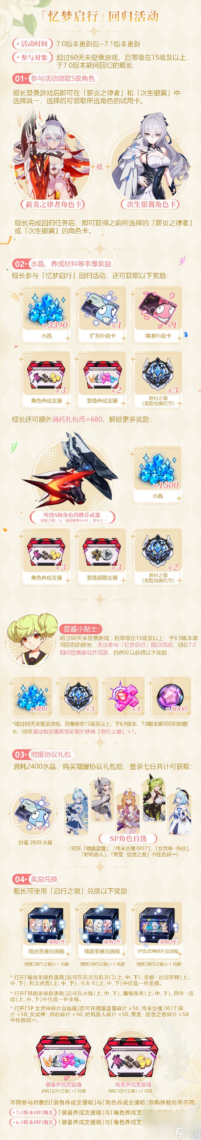 崩坏3忆梦启行回归活动即将登场一览-崩坏3忆梦启行回归活动说明