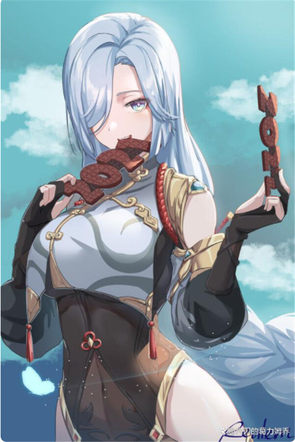 原神女性角色正能量2000张分享图集-原神正能量图片大全