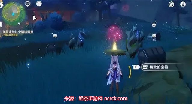 原神在荒废神社中继续调查怎么过(任务详细通关流程)