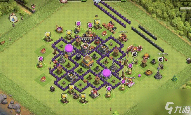 部落冲突8本最强布阵