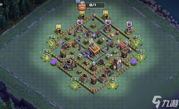 部落冲突8本最强布阵2023-部落冲突8本最强阵型链接复制