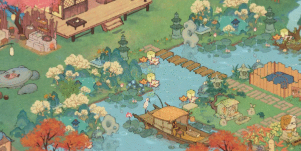 桃源深处有人家初秋怎么布局