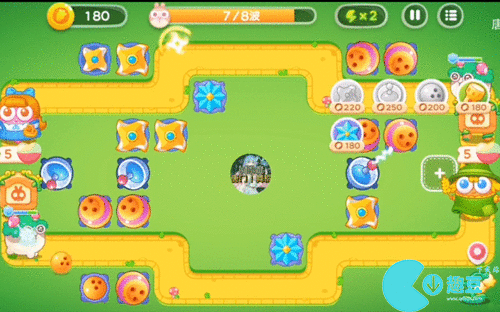 《保卫萝卜4》绿野奇缘第十七关通关攻略