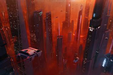 博主晒出多张《质量效应》新作概念图：场景震撼十足!