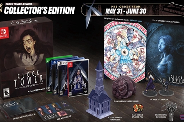 经典生存恐怖游戏《钟楼》复刻版实体商品情报公开