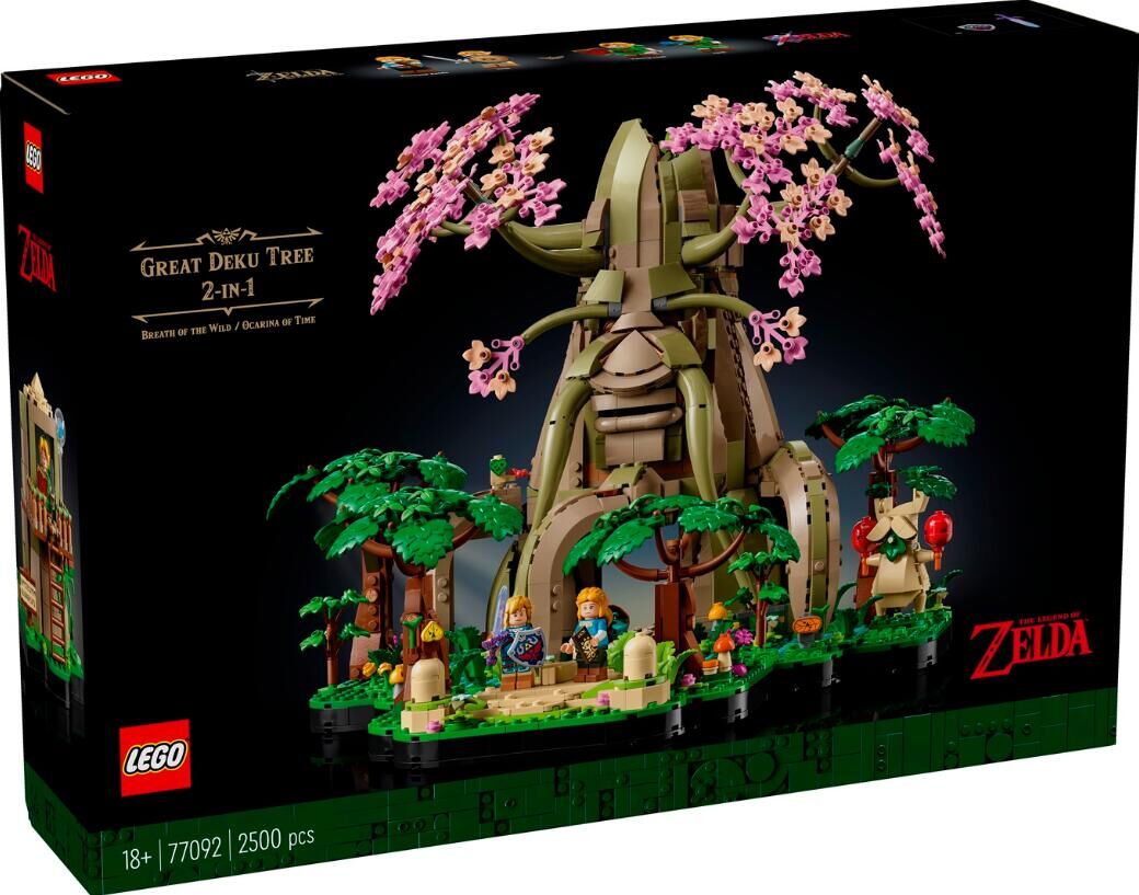 任天堂联手乐高推出首个《塞尔达传说》主题套装！
