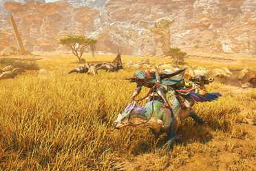 《怪物猎人:荒野》大量截图公布：场景壮观 怪物横行!