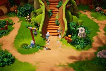 冒险游戏《蓝精灵：梦境》实机预告 和好友一起探险