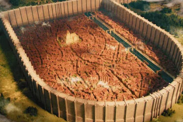 玩家花费数月在《我的世界》重现《进击的巨人》主城