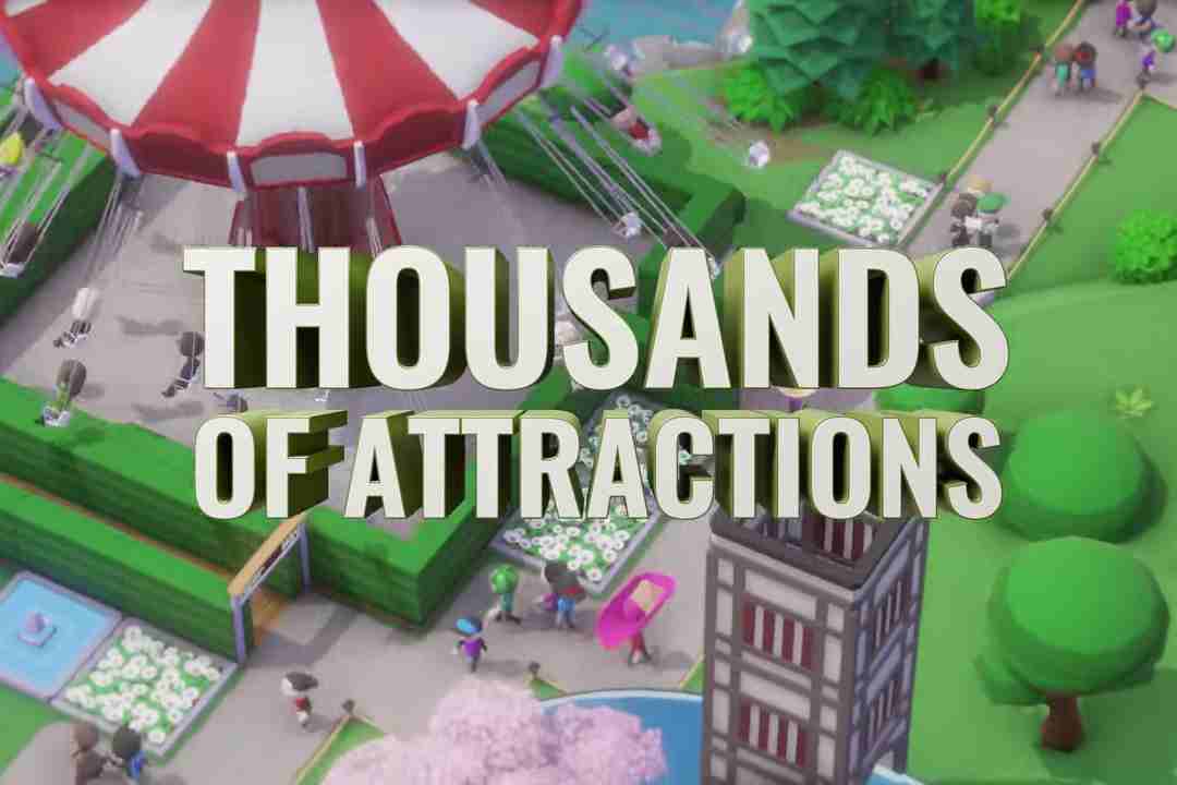 游乐园主题建造模拟《Parkitect》主机版明日上线！