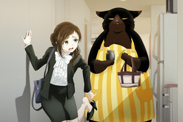 改编自漫画的动画《能干猫今天也忧郁》推出手游版