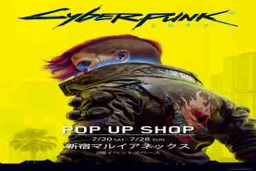 《赛博朋克2077》快闪登陆新宿 边缘行者周边同步出售