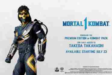 超帅钢鞭!《真人快打1》DLC角色“武田高桥”玩法公布