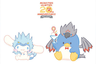 冰咒大耳狗登场！《怪物猎人》三丽欧联动第五弹公开