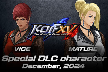 《拳皇15》新DLC角色“薇思”和“麦卓”公开！