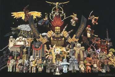 艺术家打造MC风《艾尔登法环》角色 全都变方块啦！