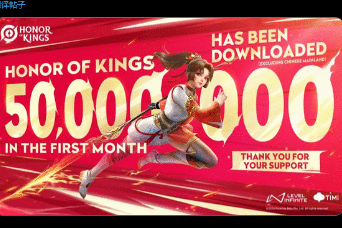 《王者荣耀》国际服发布后 全球累计下载量已超5千万