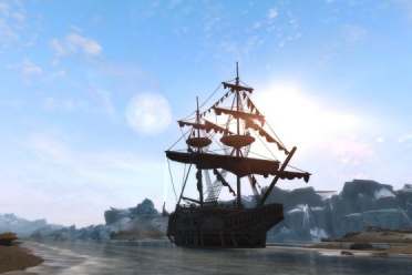 沉浸式开船！粉丝自制《上古卷轴5：天际》船只模组