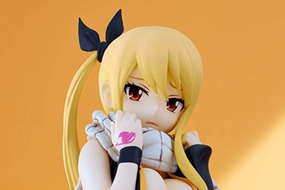 《妖精的尾巴》露西 纳兹服装 大型手办即将发售