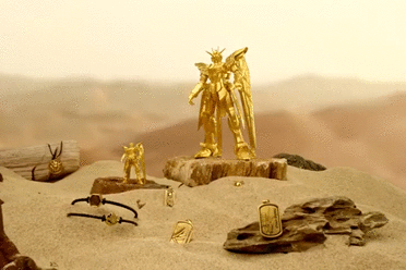 CJ 24：万代南梦宫推出纯金"黄金自由高达" 全球10件