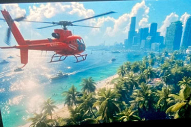 R星新作《GTA6》更多泄露图曝光！海边大量NPC出现