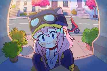 Steam看板娘快递女孩有启动动画了!献给所有社区玩家