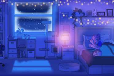 Steam冬季特卖物品上线！睡梦中的看板娘太可爱了！