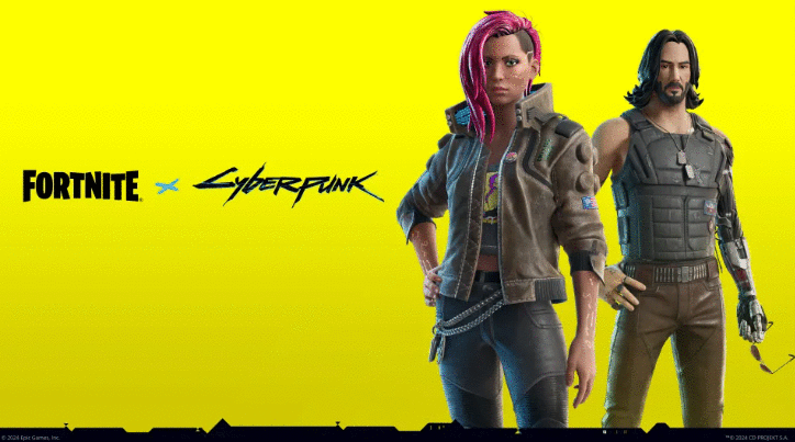 2077和堡垒之夜合作只有女V？设计师:男性已经有强尼了