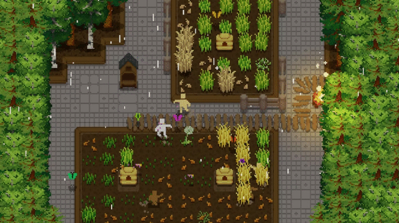 摸鱼福音!《Tiny Terraces》桌面放置农场 小人代劳种地