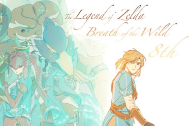 《塞尔达传说：荒野之息》发售8周年！粉丝晒精美贺图