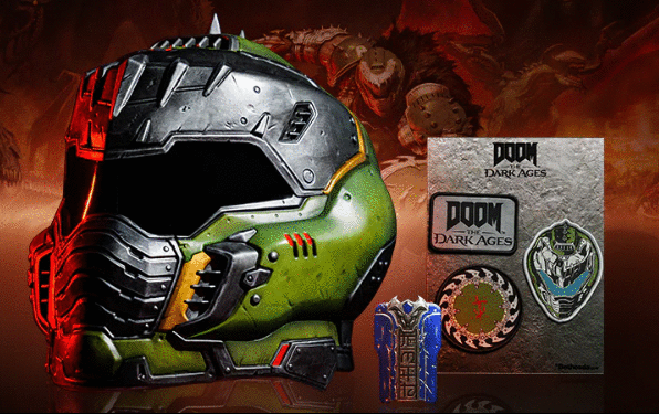 地狱恶魔恐惧认证 《毁灭战士:黑暗时代》推仿真头盔