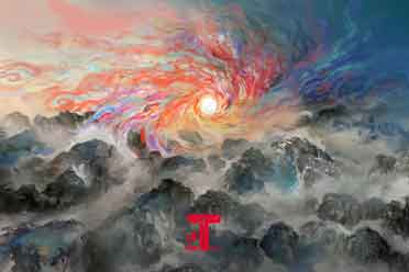 动画《哪吒2》未曝光概念图曝光 色彩绚丽惊艳十足！