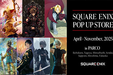 SQUARE ENIX快闪店情报公开！旗下人气IP都将亮相