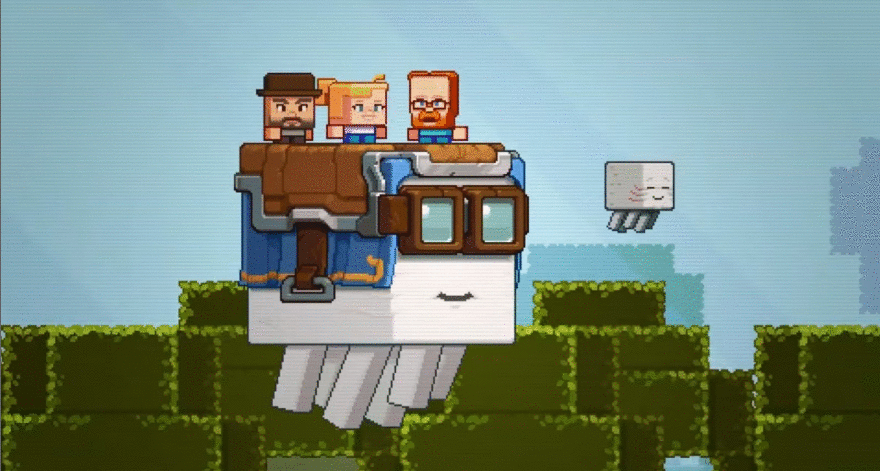 我的世界更新：四人座骑！官方光影等实用功能上线