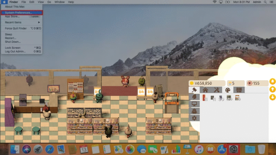 像素风便利商店开张!放置《舒适的桌面Konbini》上线