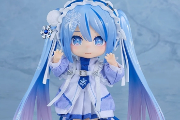 GSC发布《初音未来》雪未来Yukiiro Pop Ver.黏土娃