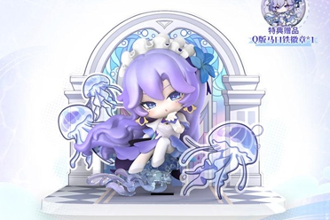 KURO GAMES《鸣潮》共鸣者主题坎特雷拉Q版角色模型