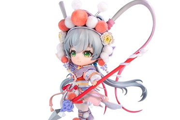 鹿鸣文化推出《Vsinger》洛天依“戏游九州”Q版模型