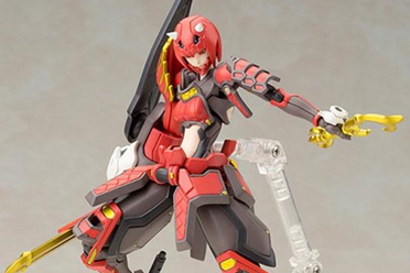 寿屋贩售《梦幻之星 Online 2》朱鬼姫式1/12比例模型