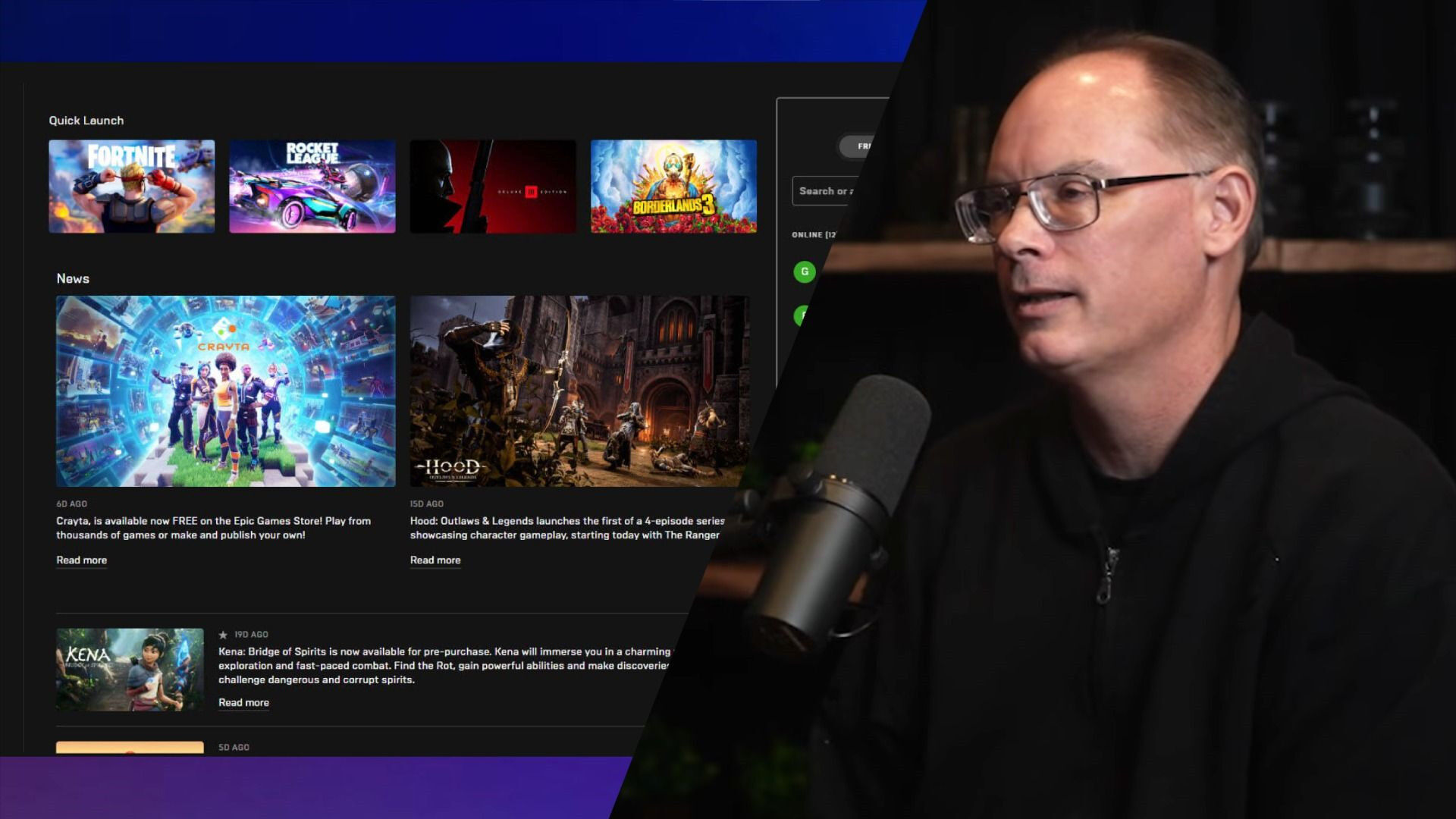 Epic承认启动器 “笨拙”，跨平台社交成破局关键