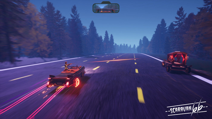 Rougelike飞车追逐游戏《Scaravan 66》即将上线！