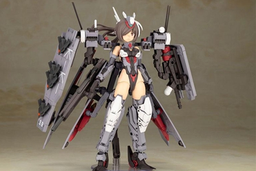 寿屋《机甲少女 Frame Arms Girl》金刚毁灭者Ver模型