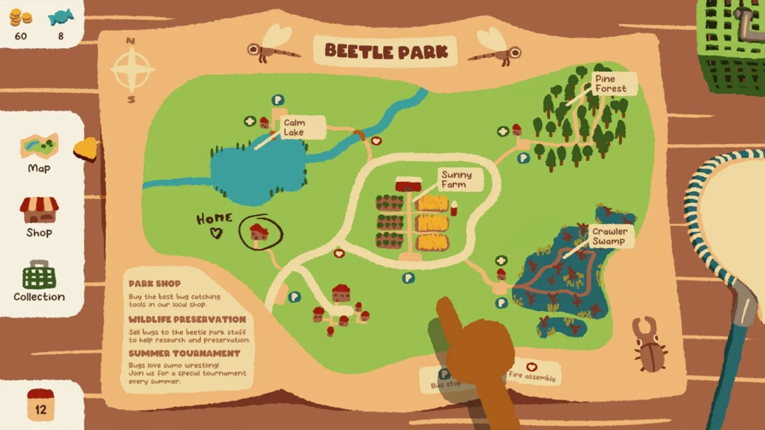 昆虫采集游戏《卡博托公园》Steam首发登顶好评榜！