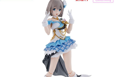 万代推出《偶像大师 闪耀色彩》芹泽朝日塑料模型手办