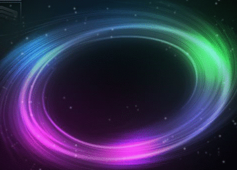 用PS制作旋转彩色光环图案的具体操作流程