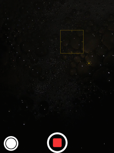 抖音APP拍出泡沫星空视频的基础操作截图