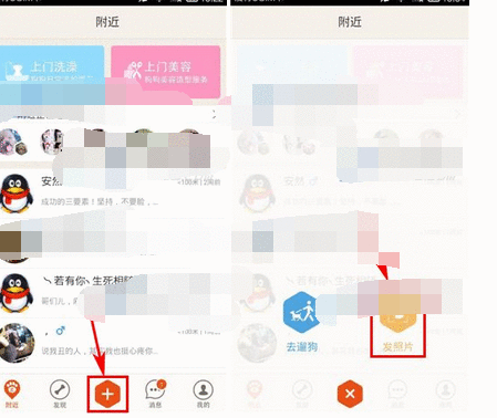爪爪app发动态的简单操作截图