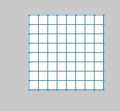Fireworks绘制五子棋黑白棋盘的具体操作截图